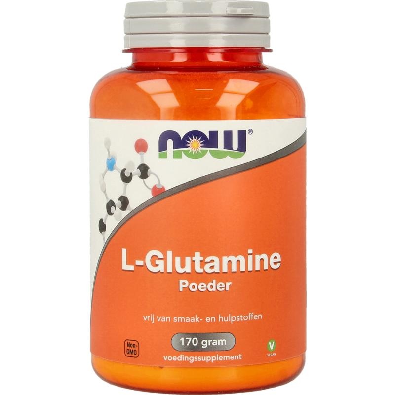 NOW L-Glutamin-Pulver (170 Gramm)