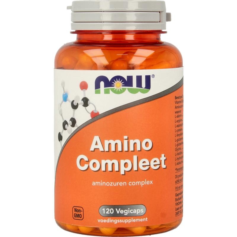 NOW NOW Amino Complete (120 vegetarische Kapseln)