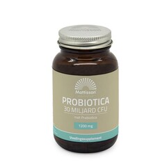 Mattisson Probiotics 30 Milliarden KBE mit Präbiotika (60 Caps)