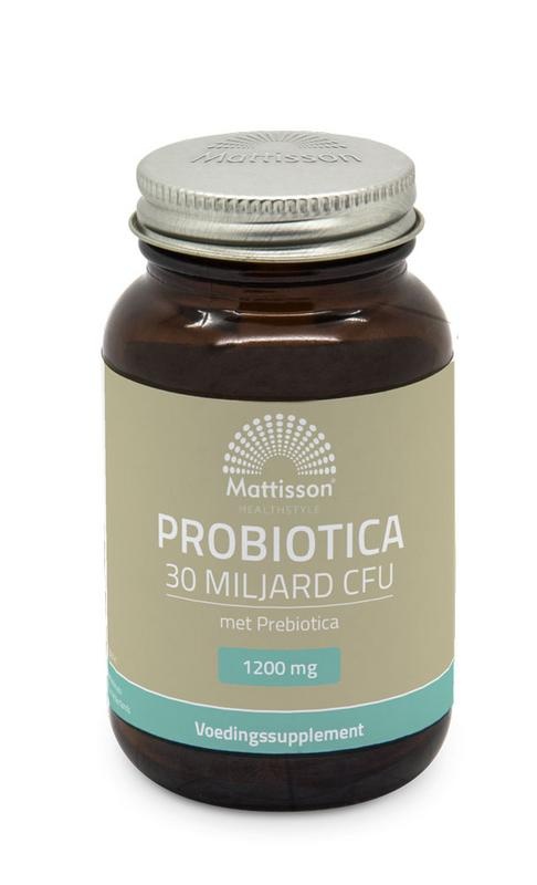 Mattisson Mattisson Probiotics 30 Milliarden KBE mit Präbiotika (60 Kapseln)
