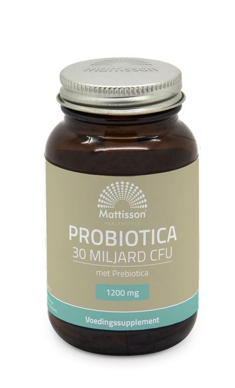 Mattisson Mattisson Probiotics 30 Milliarden KBE mit Präbiotika (60 Caps)