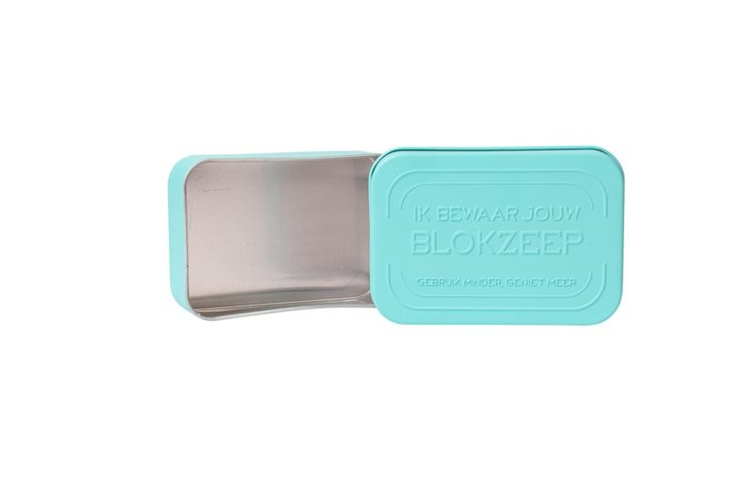 Blokzeep Block-Seifendose mit rechteckigem Körper und Rasierstück (1 Stück)