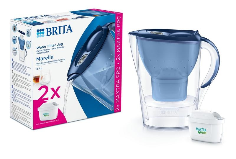 Brita Marella Cool Blue + 2 Maxtra Pro All-in-1 (1 Set)