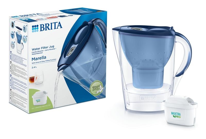 Brita Wasserfilterkanne Marella cool blue (1 Stück)