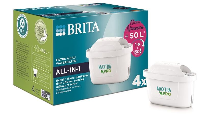 Brita Wasserfilterkartusche Maxtra Pro All-in-1 4er-Pack (4 Stück)
