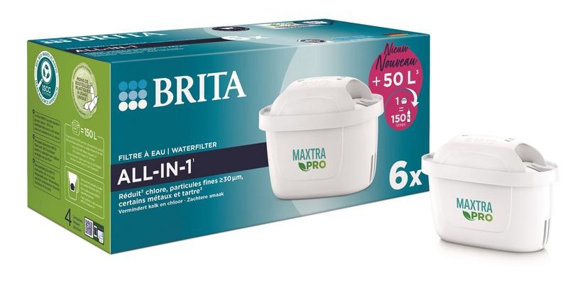 Brita Wasserfilterkartusche Maxtra Pro All-in-1 6er-Pack (6 Stück)