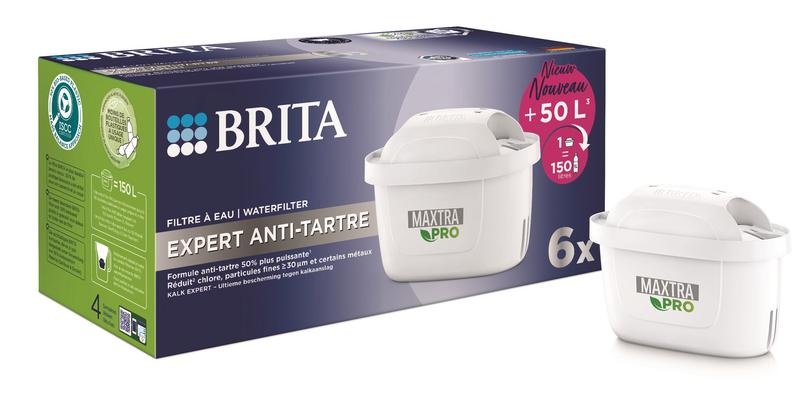 Brita Wasserfilterkartusche Maxtra Pro Lime Expert 6er-Pack (6 Stück)