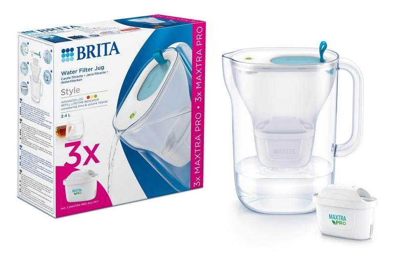 Brita Brita Style Cool Blue + 3 Maxtra Pro All-in-1 (1 Set)