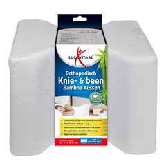 Lucovitaal Bamboo Knie- und Beinkissen (1 Stück)