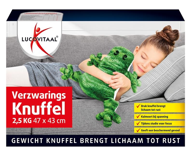 Lucovitaal Lucovitaal Gewichtetes Kuscheltier (1 Stück)