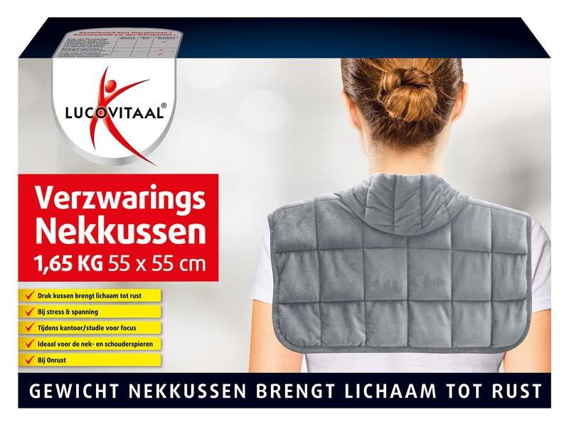 Lucovitaal Beschwertes Nackenkissen (1 Stück)