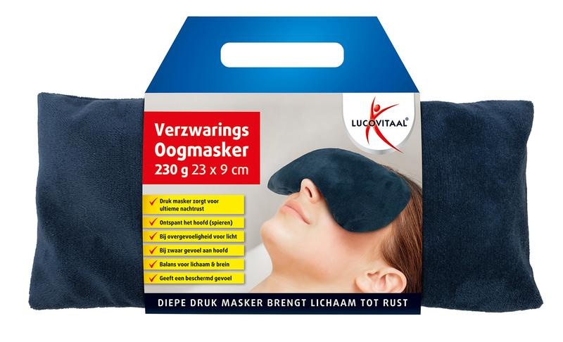 Lucovitaal Beschwerte Augenmaske (1 Stück)