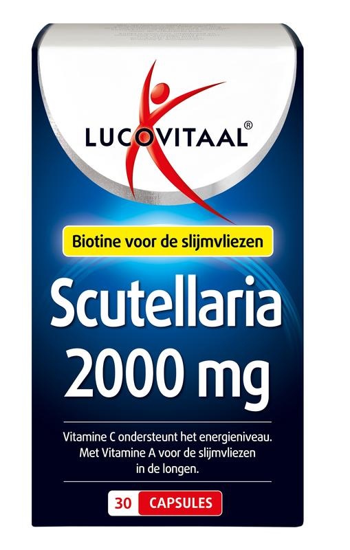 Lucovitaal Lucovitaal Scutellaria 2000 mg (30 Caps)