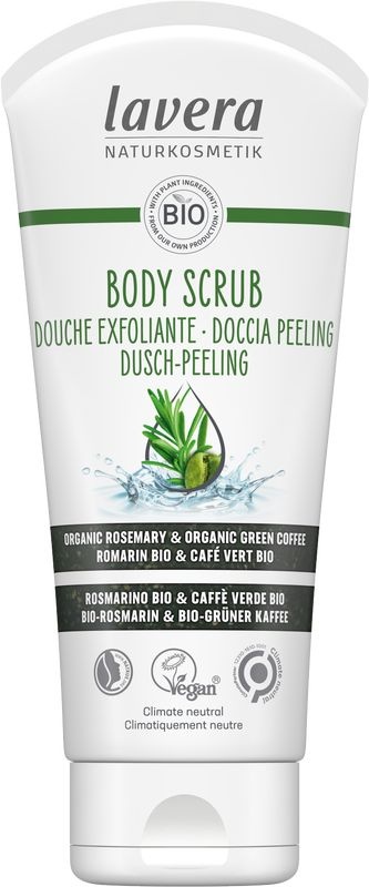 Lavera Körperpeeling/Duschpeeling Bio EN-FR-IT-DE (200 Ml)