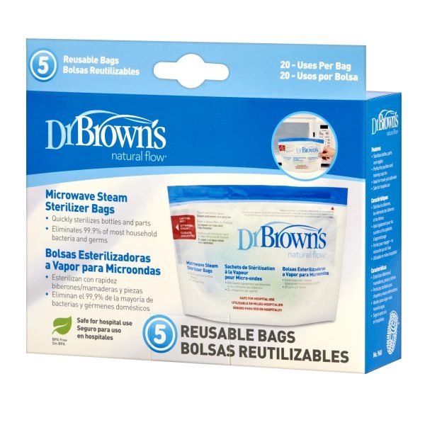 Dr Brown's Dr. Brown's Mikrowellen-Sterilisationsbeutel (5 Stück)