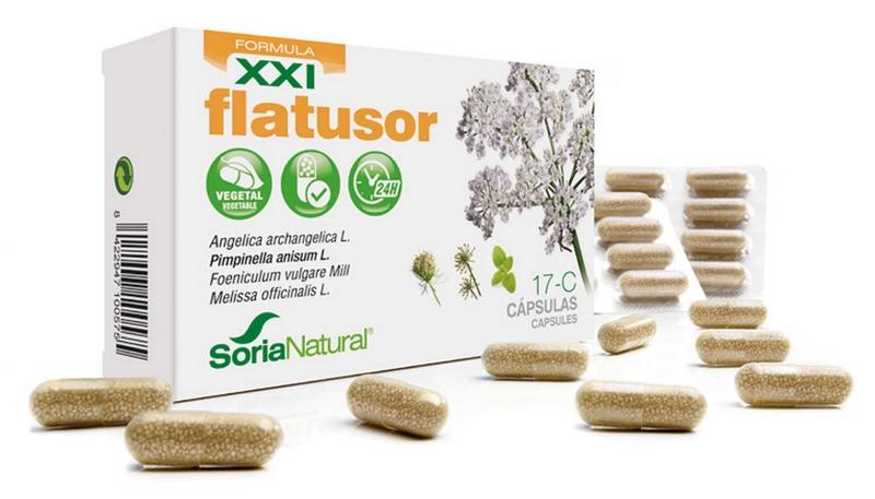 Soria Natural Soria Natural Flatusor 17-C XXI (30 Caps)