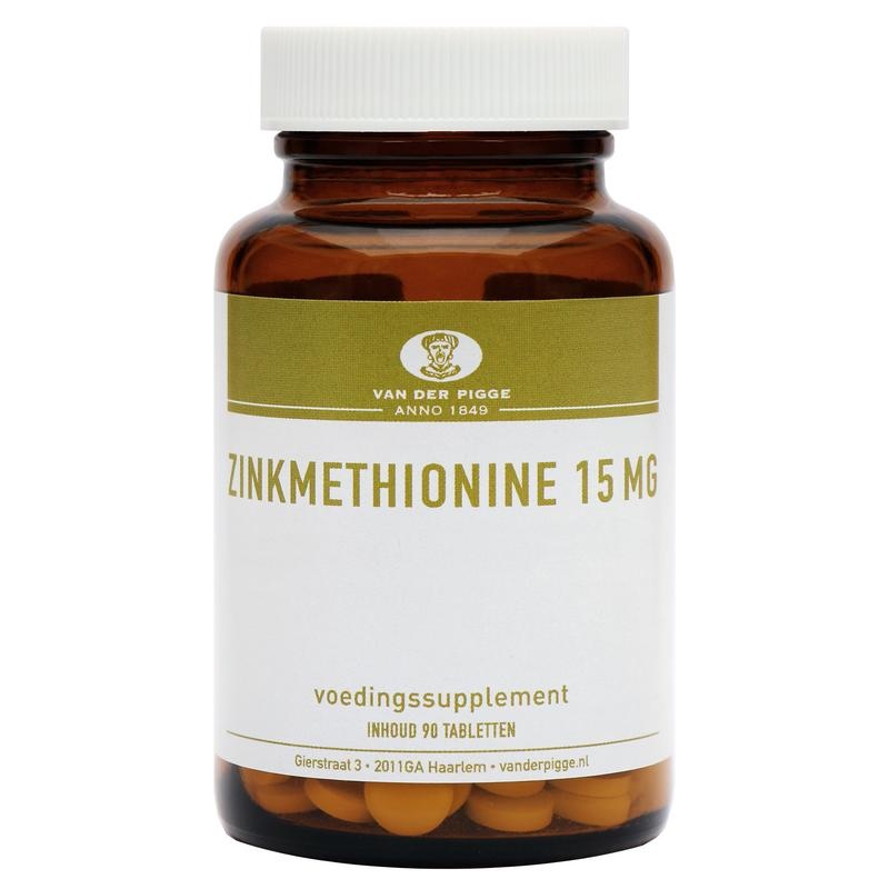 Van der Pigge Van der Pigge Zinkmethionin 15 mg (90 Tabletten)