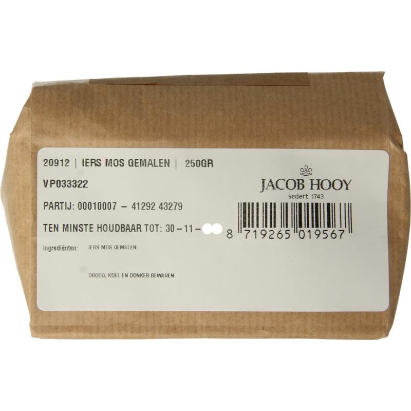 Jacob Hooy Jacob Hooy Irisches Moos gemahlen (250 Gramm)