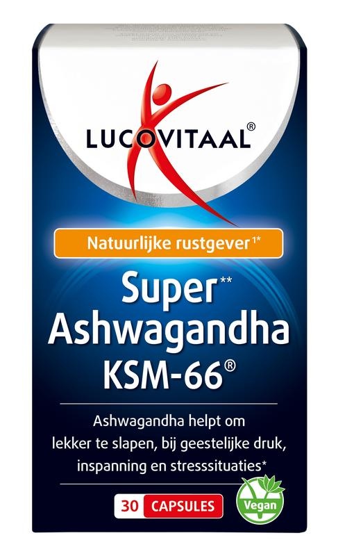 Lucovitaal Ashwagandha KSM-66 (30 Caps)