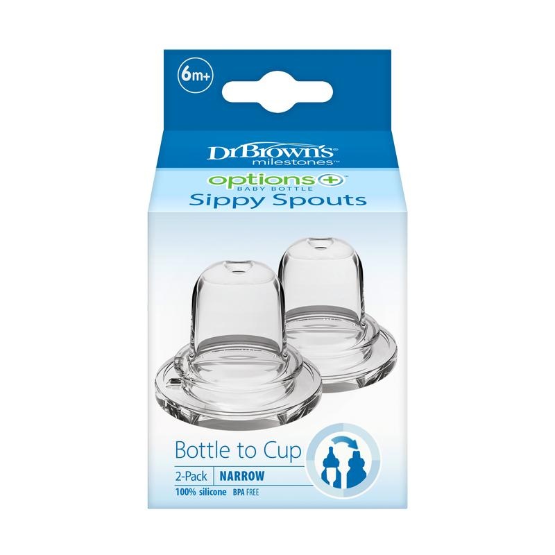 Dr Brown's Dr. Brown's Sippy-Auslauf-Standardflasche (2 Stück)