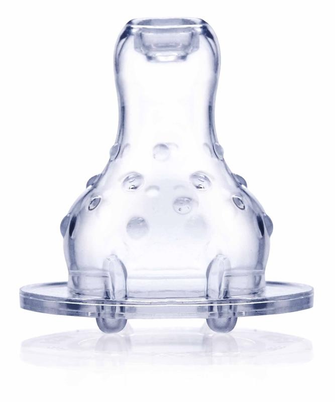 Nuby Anti-Leak SaugerflusskontRolle 0M+ (2 Stück)