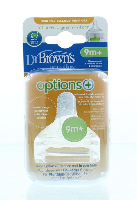 Dr Brown's Options+ Y-Schnuller (2er-Pack)