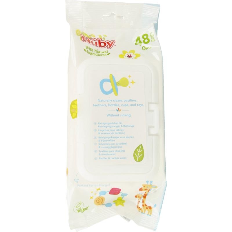 Nuby Schnuller + Beißringtücher (48 Stück)