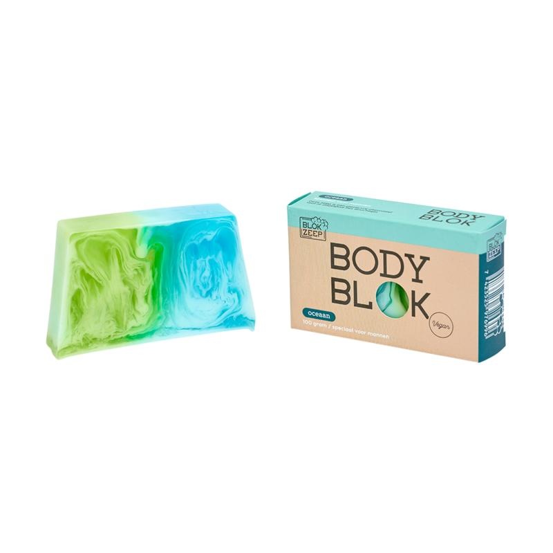 Blokzeep Blockseife Body Bar Ocean (100 Gramm)