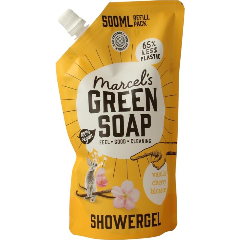 Marcel's GR Soap Showergel Vanille & Kirschblüten Nachfüllung (500 Ml)