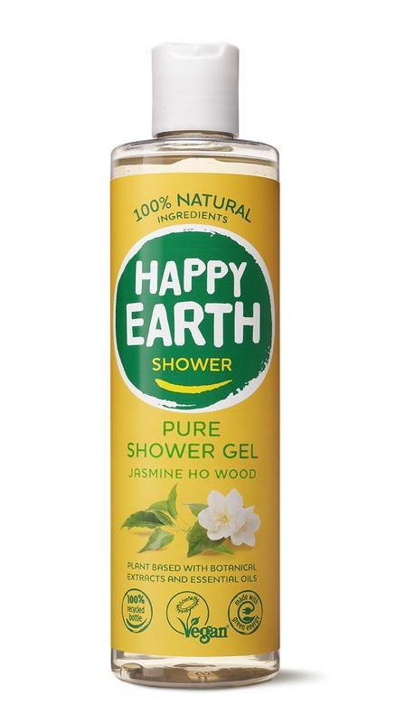 Happy Earth Duschgel Jasmin Ho Wood (300 Ml)