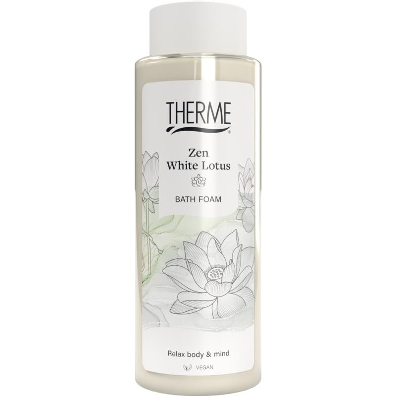 Therme Zen White Lotus entspannender Badeschaum (500 Ml)