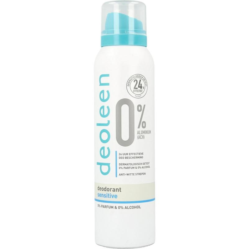 Deoleen Deodorant Spray 0% sensitiv (150 Ml)