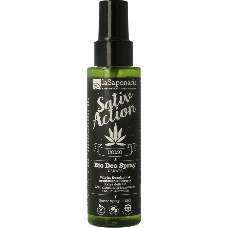 La Saponaria La Saponaria Deospray Sativaction Bio (100 Ml)