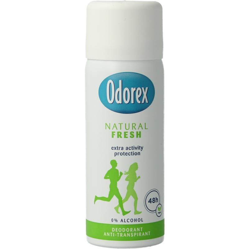 Odorex Natural Fresh Spray Mini (50 Ml)