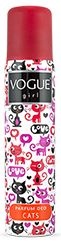 Vogue Vogue Deodorant Spray Mädchen Katzen (100 Ml)