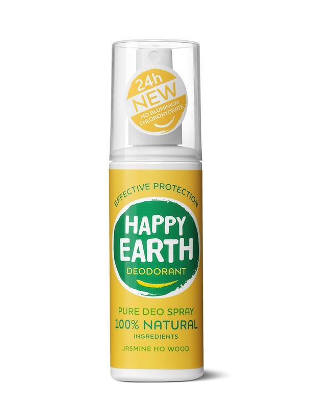 Happy Earth Deodorant Spray Jasmin Ho Wood (100 Ml)
