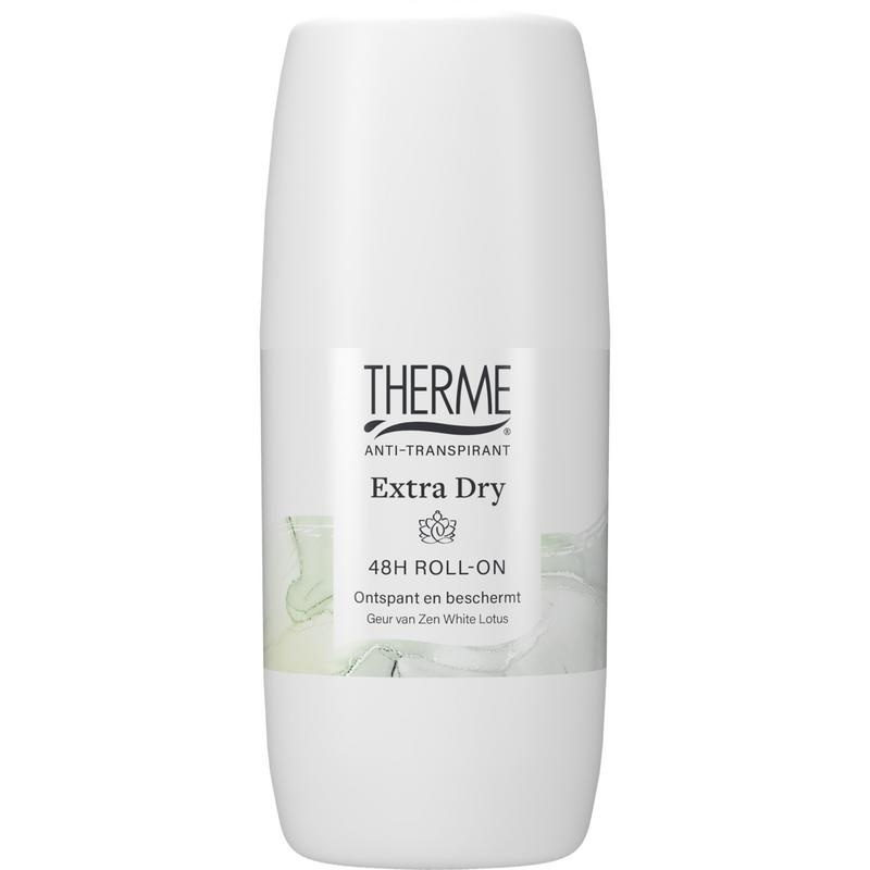 Therme Extra trockener Antitranspirant Zen White Lotus Roller (60 Ml)