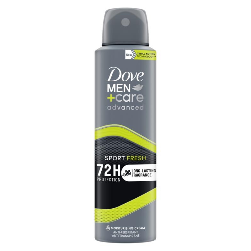 Dove Deodorant Spray Men+ Care Sport Fresh (150 Ml)