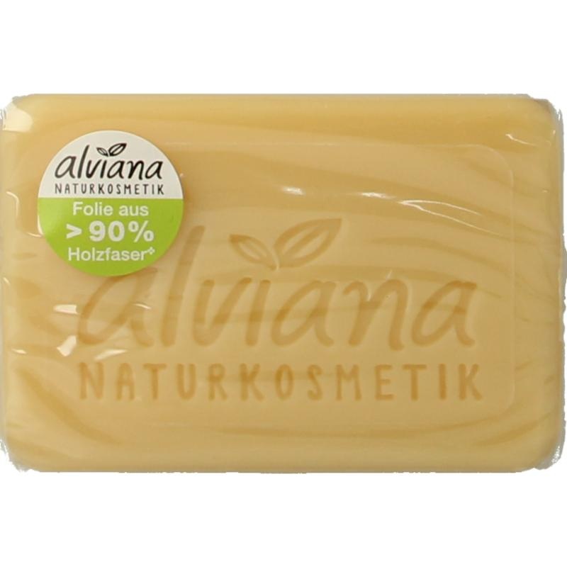 Alviana Milch- und Honigseife (100 Gramm)