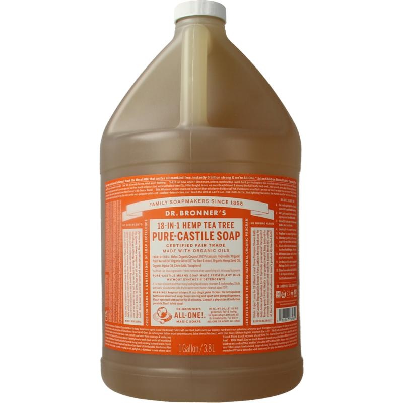 Dr Bronners Dr. Bronners Flüssigseife Teebaum (3785 Ml)