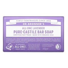 Dr. Bronners Seifenstück Lavendel (140 Gramm)