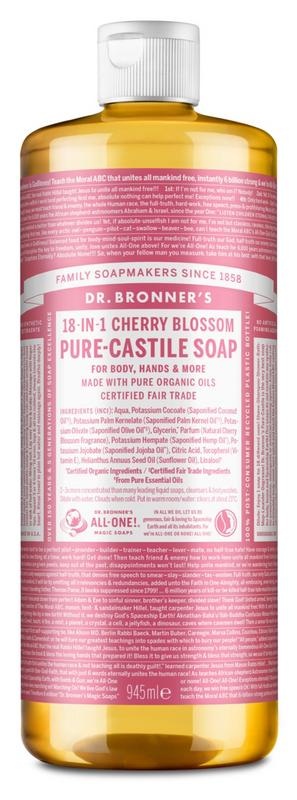 Dr Bronners Dr Bronners Flüssigseife Kirschblüte (945 Ml)