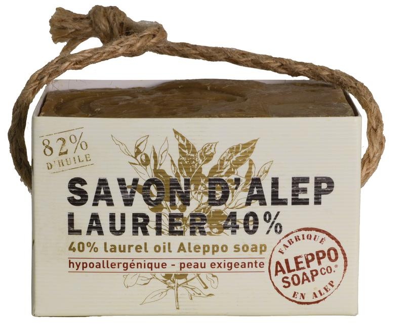 Aleppo Soap Co Seife 40 % (200 Gramm)