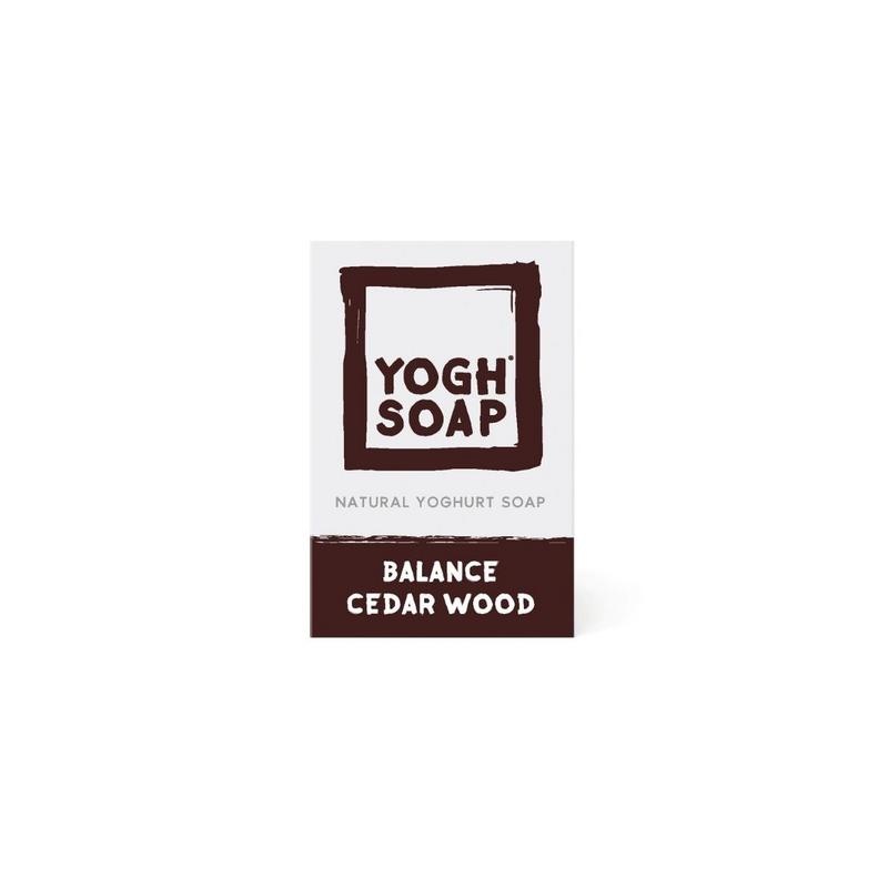 Yogh Yogh Soap Block Balance Zedernholz (100 Gramm)