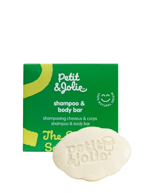 Petit & JÖl Shampoo & Body Bar für Babys und Kinder (65 Gramm)
