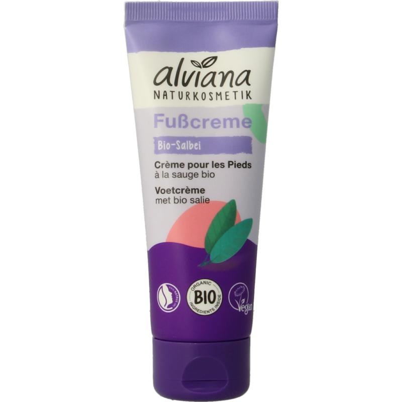 Alviana FußCreme mit Salbei (75 Ml)