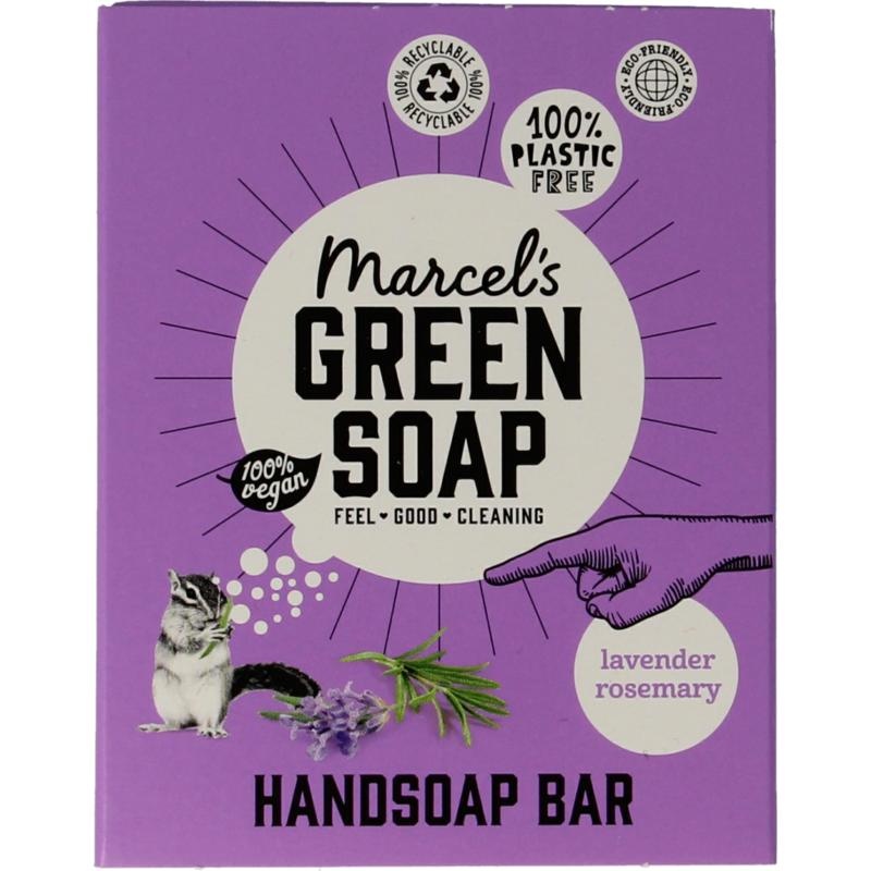 Marcel's GR Soap Handseifenstück Lavendel & Rosmarin (90 Gramm)