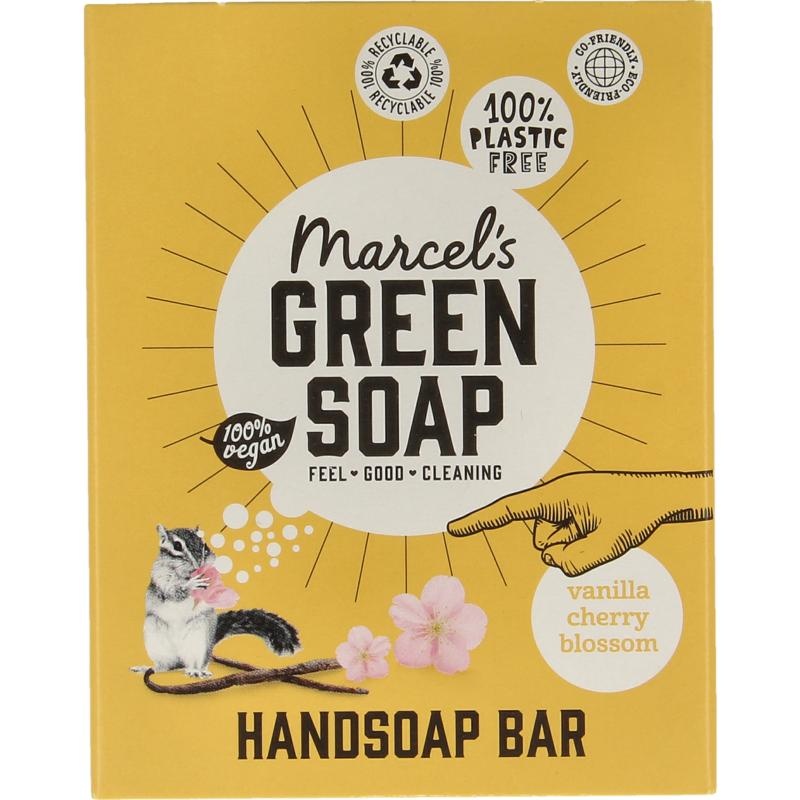 Marcel's GR Soap Handseifenstück Vanille & Kirschblüte (90 Gramm)