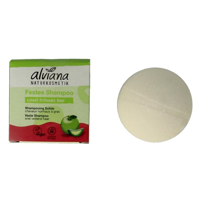 Alviana Shampoo-Riegel für fettiges Haar (60 Gramm)