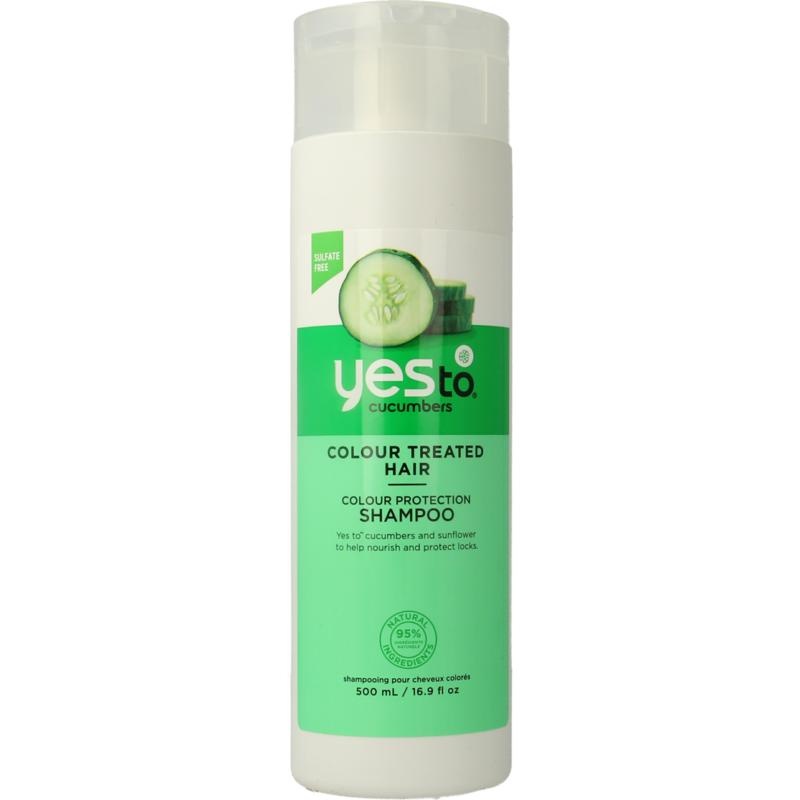 Yes To Cucumber Yes To Cucumber Gurkenshampoo Farbpflege (500 Ml)